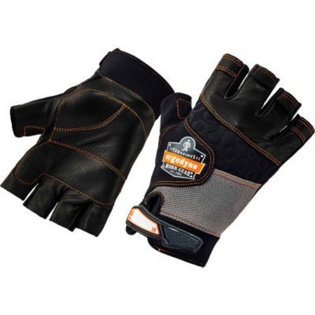 ERGODYNE ProFlex 901 Impact Gloves, Black, Large 17784